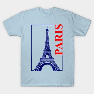 Paris-Eiffel Tower T-Shirt